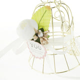 Max Gold Iron Bell Wedding Tin Bar Metal Candy Box Birthday Party Favors B