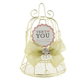 Max Gold Iron Bell Wedding Tin Bar Metal Candy Box Birthday Party Favors C