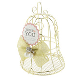 Max Gold Iron Bell Wedding Tin Bar Metal Candy Box Birthday Party Favors C