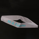 Max Gilding Blue Numbers Fabulous Satin Sash for Birthday Anniversary White 50