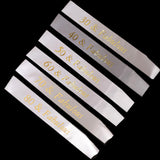 Max Gilding Gold Numbers Fabulous Satin Sash for Birthday Anniversary White 30