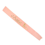 Max Sweet 16 Girls Birthday Satin Sash Birthday Girls Sash Ribbon  Champagne