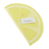Max 16 Piece Fruit Lemon Paper Napkins Disposable Cocktail Party Supplier Yellow