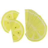 Max 16 Piece Fruit Lemon Paper Napkins Disposable Cocktail Party Supplier Yellow