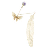 Max Retro Butterfly Metal Bookmark Stationery Movie Book Mark Kids Gift Golden F