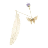 Max Retro Butterfly Metal Bookmark Stationery Movie Book Mark Kids Gift Golden F