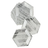 Max 8pcs Hexagonal Disposable Paper Plates Birthday Party Tableware DIY  8 inch