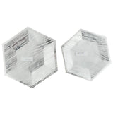 Max 8pcs Hexagonal Disposable Paper Plates Birthday Party Tableware DIY  8 inch
