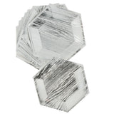 Max 8pcs Hexagonal Disposable Paper Plates Birthday Party Tableware DIY  8 inch