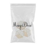 8pcs Hexagon Paper Plates Cake Trays Wedding Birthday Party Tableware 26cm