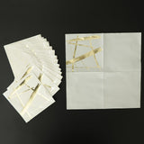 Maxbell 16pcs Disposable Party Paper Napkins Wedding Birthday Dinner Tablewares