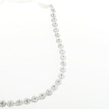 Maxbell Luxury Crystal Wedding Belts Rhinestone Bridal Sash Belly Chains Silver
