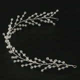 Maxbell Bridal Rhinestone Flower Tiara Crown Hairband Wedding Party Hair Costume D