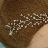 Maxbell Bridal Rhinestone Flower Tiara Crown Hairband Wedding Party Hair Costume D