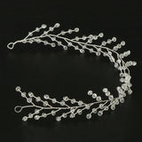 Maxbell Bridal Rhinestone Flower Tiara Crown Hairband Wedding Party Hair Costume D