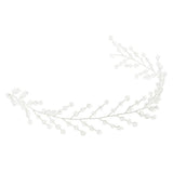 Maxbell Bridal Rhinestone Flower Tiara Crown Hairband Wedding Party Hair Costume D