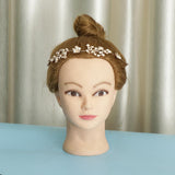 Maxbell Bridal Rhinestone Flower Tiara Crown Hairband Wedding Party Hair Costume E