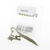 Maxbell Retro Metal Bookmarks with Pendant Stationery Book Lovers Gift Favors Deer