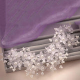 Max Chinese Wedding Traditional Flower Crystal Pearls Hair Clip Hairpin White