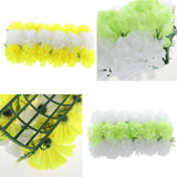 Max Funeral Flower Chrysanthemum Memorial Grave Flower  Pure white + green