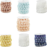 Max 14mm Beaded Trim Sewing String Favor Craft DIY Wedding Decor  Beige