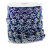Max 14mm Beaded Trim Sewing String Favor Craft DIY Wedding Decor  Royal blue