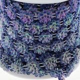 Max 14mm Beaded Trim Sewing String Favor Craft DIY Wedding Decor  Royal blue