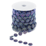Max 14mm Beaded Trim Sewing String Favor Craft DIY Wedding Decor  Royal blue