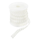 Max 10m Artificial Pearl Beads Chain Garland Strands Wedding Party DIY Decor White