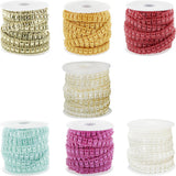 Max 10m Artificial Pearl Beads Chain Garland Strands Wedding Party DIY Decor White