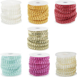 Max 10m Artificial Pearl Beads Chain Garland Strands Wedding Party DIY Decor White