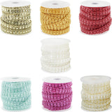 Max 10m Artificial Pearl Beads Chain Garland Strands Wedding Party DIY Decor White
