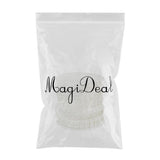 Max 10m Artificial Pearl Beads Chain Garland Strands Wedding Party DIY Decor White