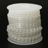 Max 10m Artificial Pearl Beads Chain Garland Strands Wedding Party DIY Decor White