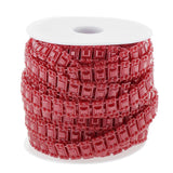 Max 10m Artificial Pearl Beads Chain Garland Strands Wedding Party DIY Decor Red