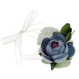 Max Silk Camellia Wrist Corsage Bridal Bracelet Wedding Hand Flower Bice