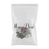 Max Silk Camellia Wrist Corsage Bridal Bracelet Wedding Hand Flower Purple