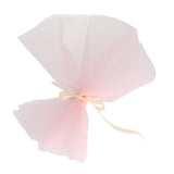 Max 10 Pieces Gauze Flower Wrapping Paper Bouquet Packing Decor Sweet Pink