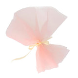 Max 10 Pieces Gauze Flower Wrapping Paper Bouquet Packing Decor Soot pink