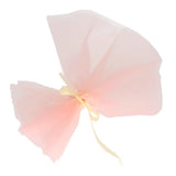 Max 10 Pieces Gauze Flower Wrapping Paper Bouquet Packing Decor Soot pink