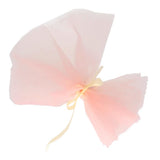 Max 10 Pieces Gauze Flower Wrapping Paper Bouquet Packing Decor Soot pink