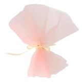 Max 10 Pieces Gauze Flower Wrapping Paper Bouquet Packing Decor Soot pink