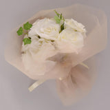 Max 10 Pieces Gauze Flower Wrapping Paper Bouquet Packing Decor Gray