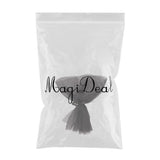 Max 10 Pieces Gauze Flower Wrapping Paper Bouquet Packing Decor Black