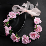 Max Wedding Flower Forehead Garland Hair Band Headwear Accessories