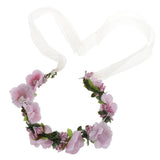 Max Wedding Flower Forehead Garland Hair Band Headwear Accessories