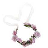 Max Wedding Flower Forehead Garland Hair Band Headwear Accessories