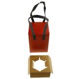 Max 1 PC Kraft Paper Gifts Bags Hand Bag Party Favor Supplies Portable Gift Box Small Red