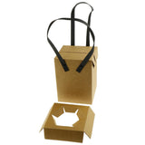 1 PC Kraft Paper Gifts Bags Hand Bag Party Favor Supplies Portable Gift Box Small Khaki