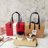 Max 1 PC Kraft Paper Gifts Bags Hand Bag Party Favor Supplies Portable Gift Box Large Red